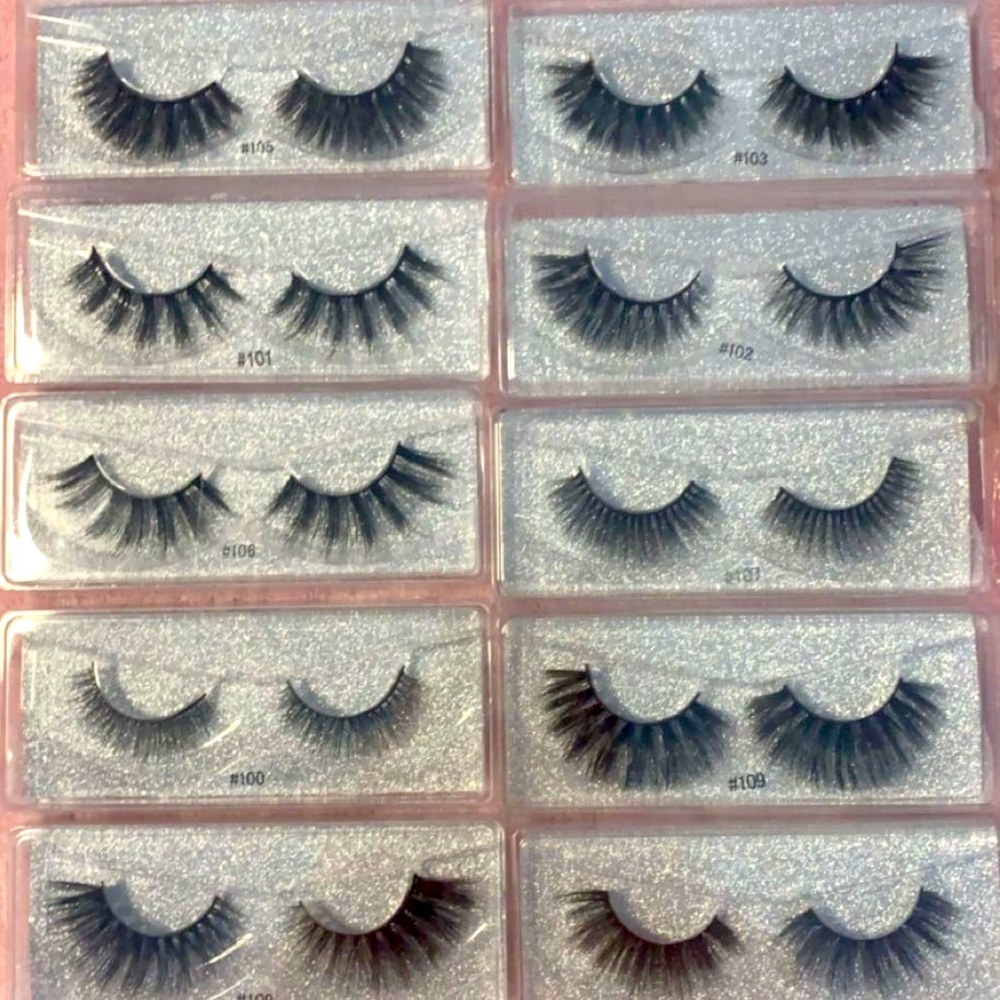 MINK strip eyelashes *Bundle of 10*